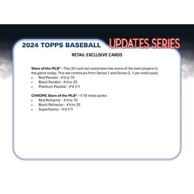 2024 Topps Update Baseball Retail Pack