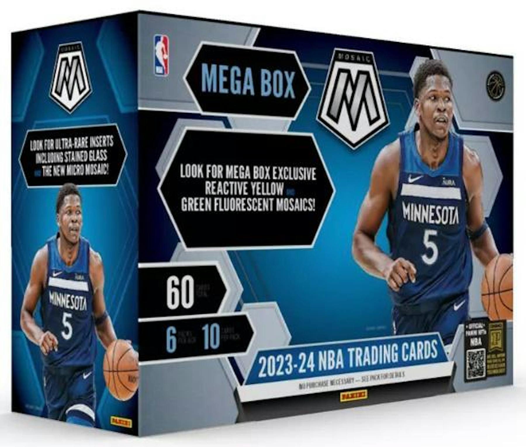2023-24 Panini Mosaic Basketball 6-Pack Mega Box