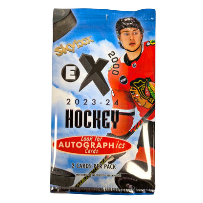 2023-24 Upper Deck Skybox E-X 2000 Hockey Hobby Pack