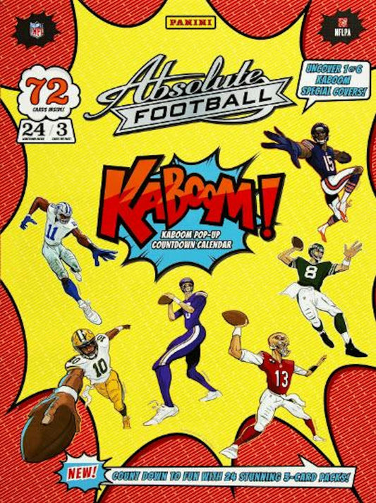 2024 Panini Absolute Football Countdown Calendar Box