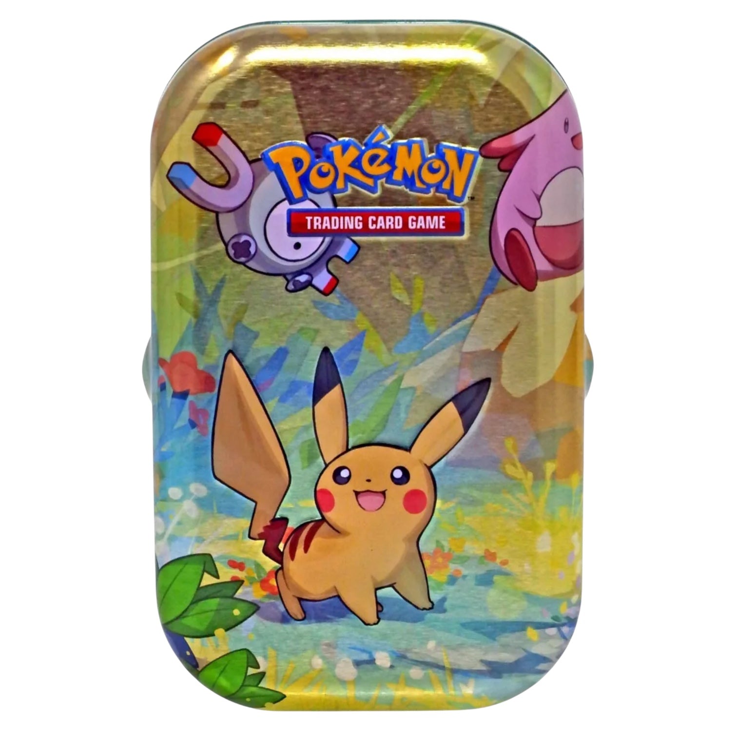 Pokémon TCG: Kanto Friends Mini Tin (2 Packs, 1 Coin & 1 Promo Card)
