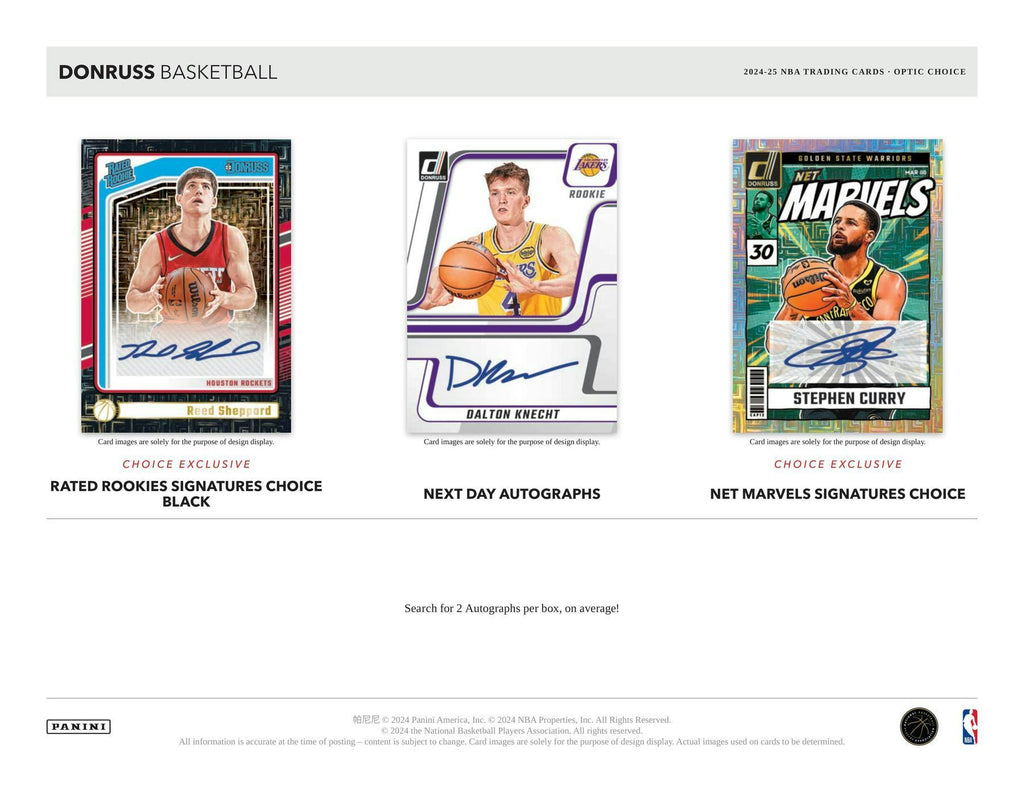 2024-25 Panini Donruss Basketball Choice Box (3/19)