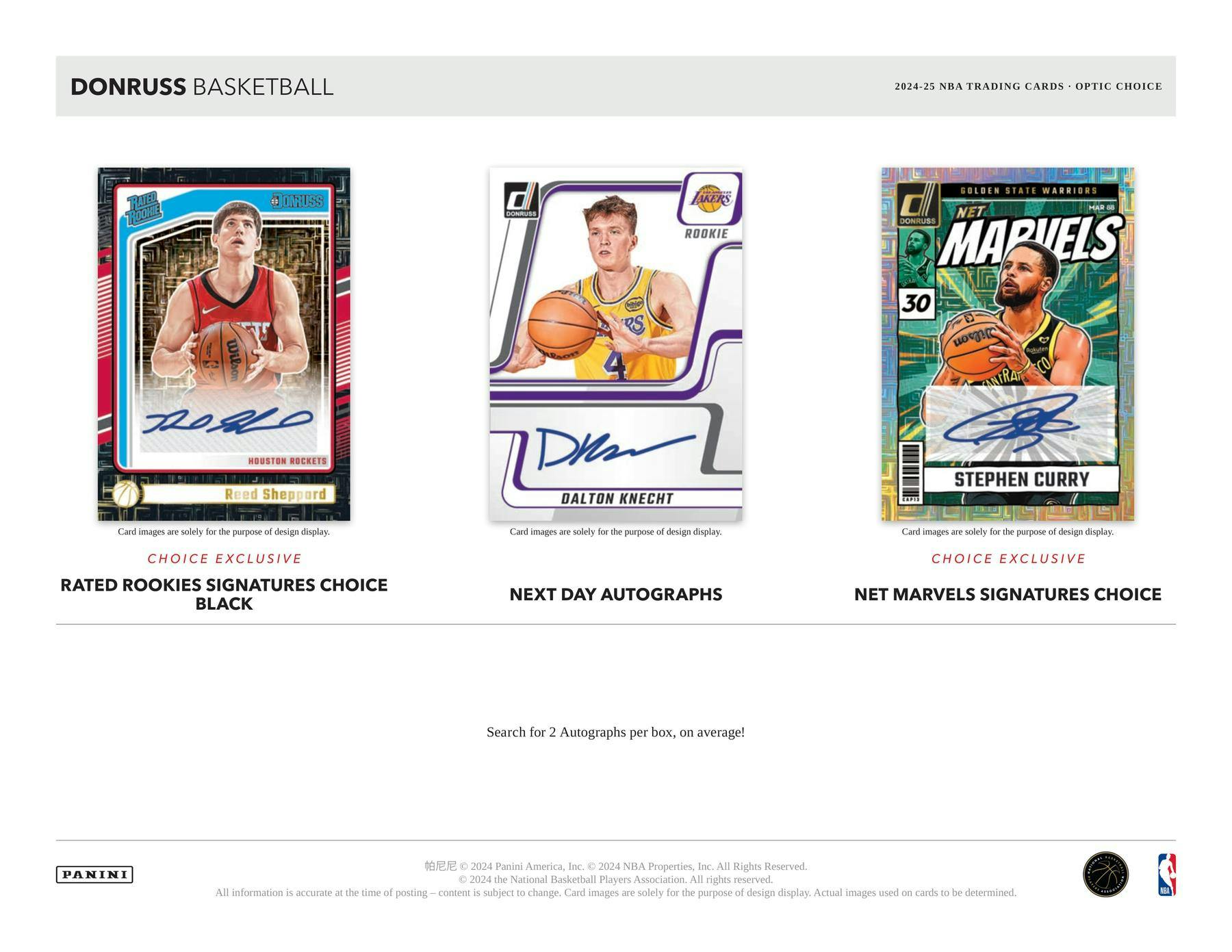 2024-25 Panini Donruss Basketball Choice Box (3/19)