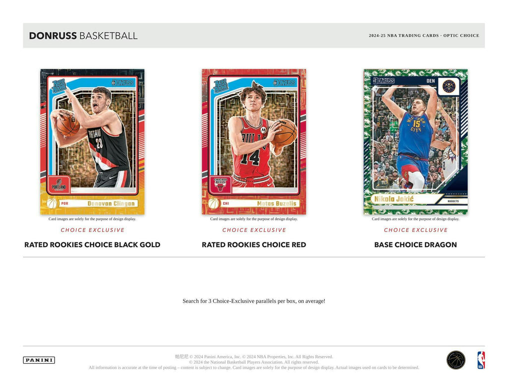 2024-25 Panini Donruss Basketball Choice Box (3/19)