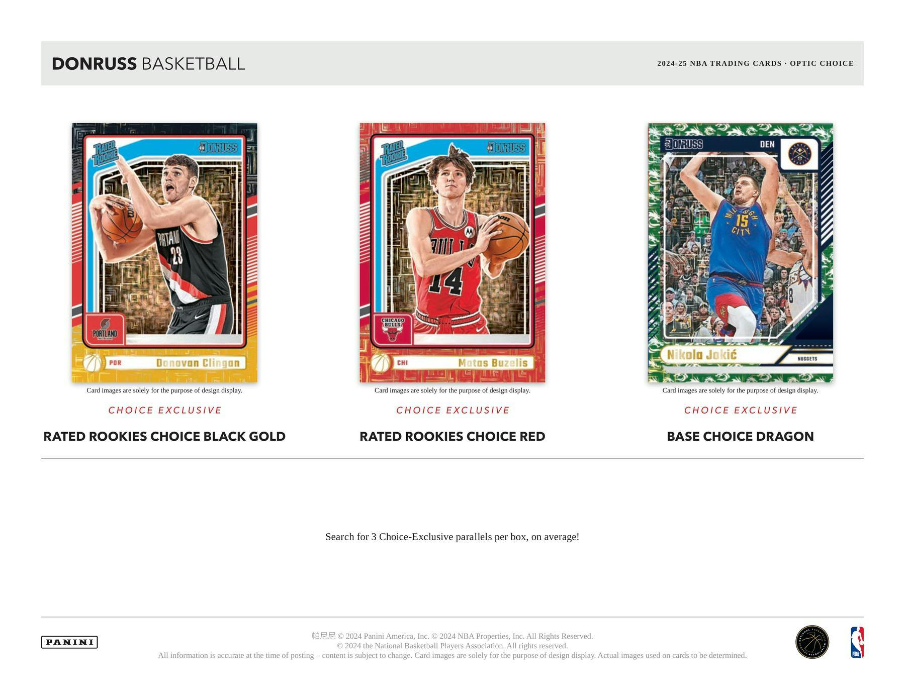2024-25 Panini Donruss Basketball Choice Box (3/19)