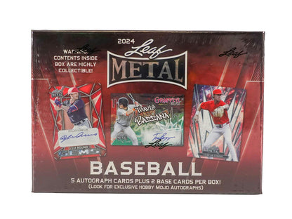 2024 Leaf Metal Baseball Hobby Box