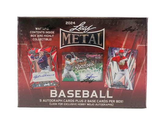 2024 Leaf Metal Baseball, Hobby Box