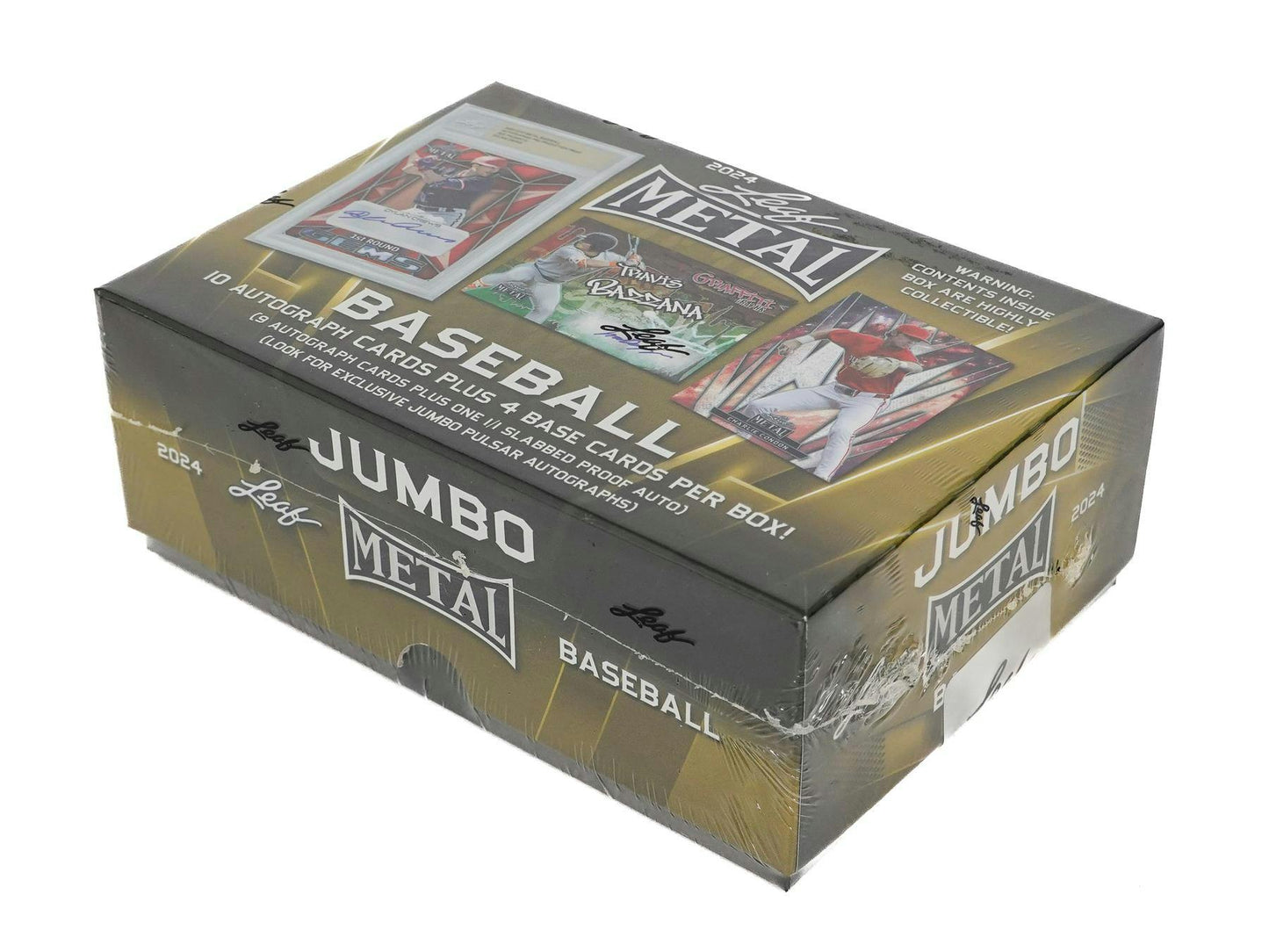 2024 Leaf Metal Baseball, Hobby Jumbo Box