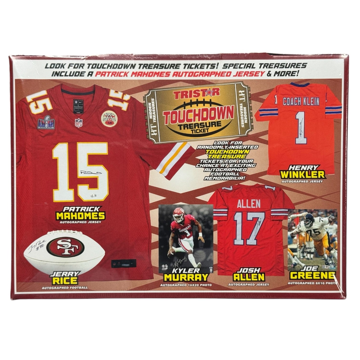 2024 TriStar Hidden Treasures Autographed Football Mini Helmet (Season Edition) Hobby Box