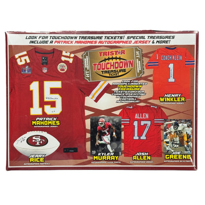 2024 TriStar Hidden Treasures Autographed Football Mini Helmet (Season Edition) Hobby Box