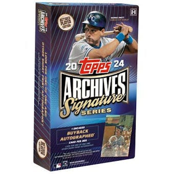 2024 Topps Archives Signature Series Retired Player Edition Baseball, Hobby Box