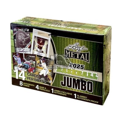 2025 Leaf Metal Baseball Jumbo Box