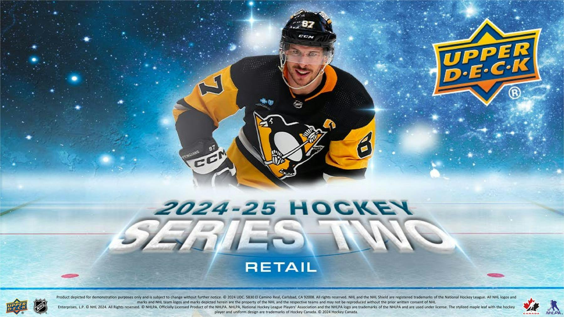 2024-25 Upper Deck Hockey Series 2 4-Pack Blaster Box
