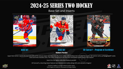 2024-25 Upper Deck Hockey Series 2 4-Pack Blaster Box