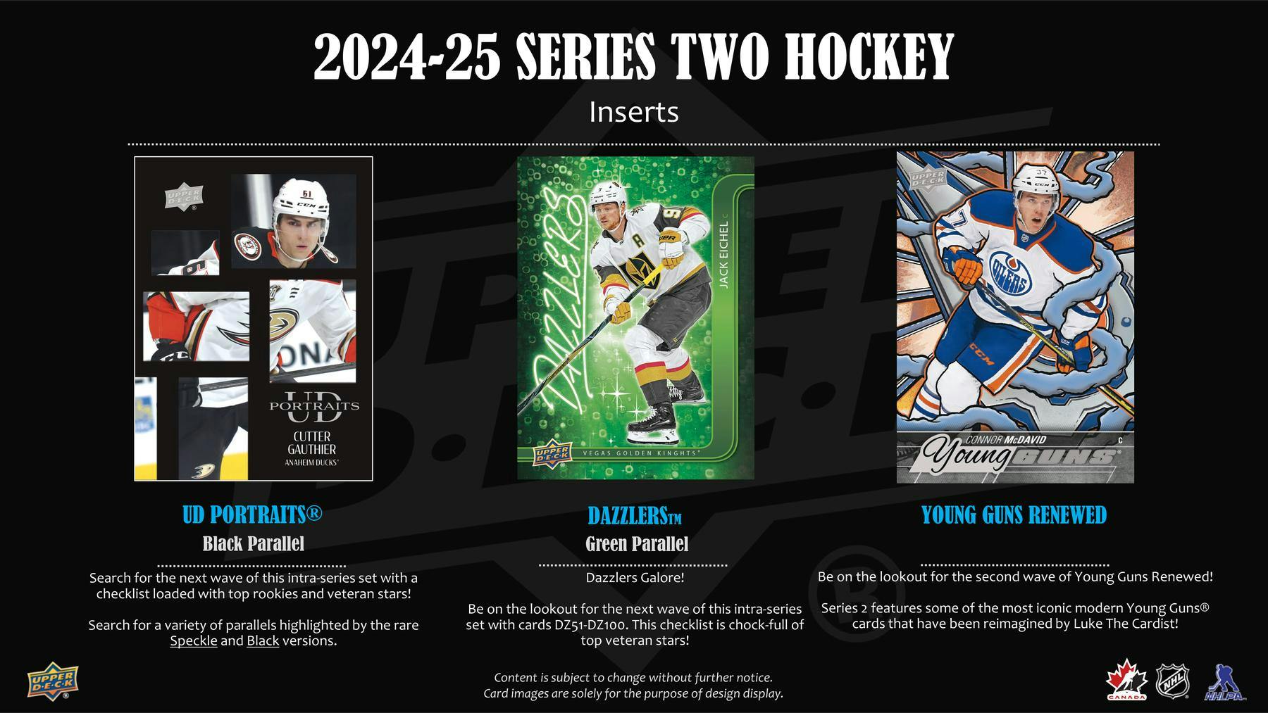 2024-25 Upper Deck Hockey Series 2 4-Pack Blaster Box
