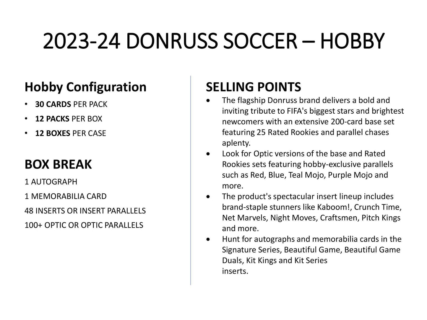 2023-24 Panini Donruss Soccer FIFA, Hobby Pack