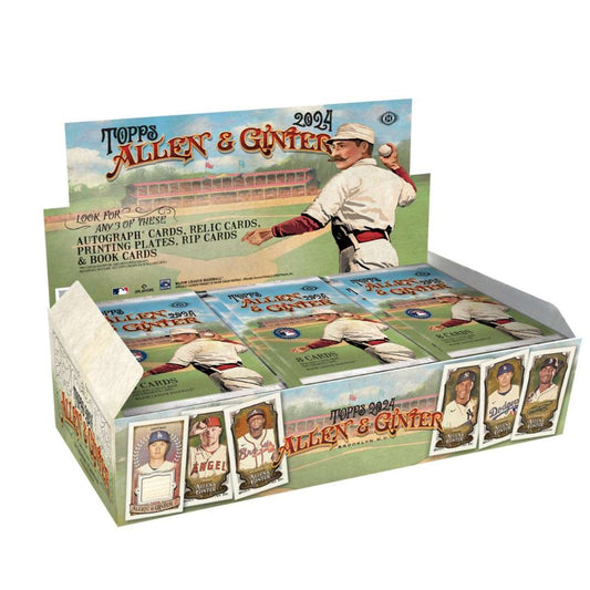 2024 Topps Allen & Ginter Baseball Trading Card Hobby Pack (8 Cards Per Pack)