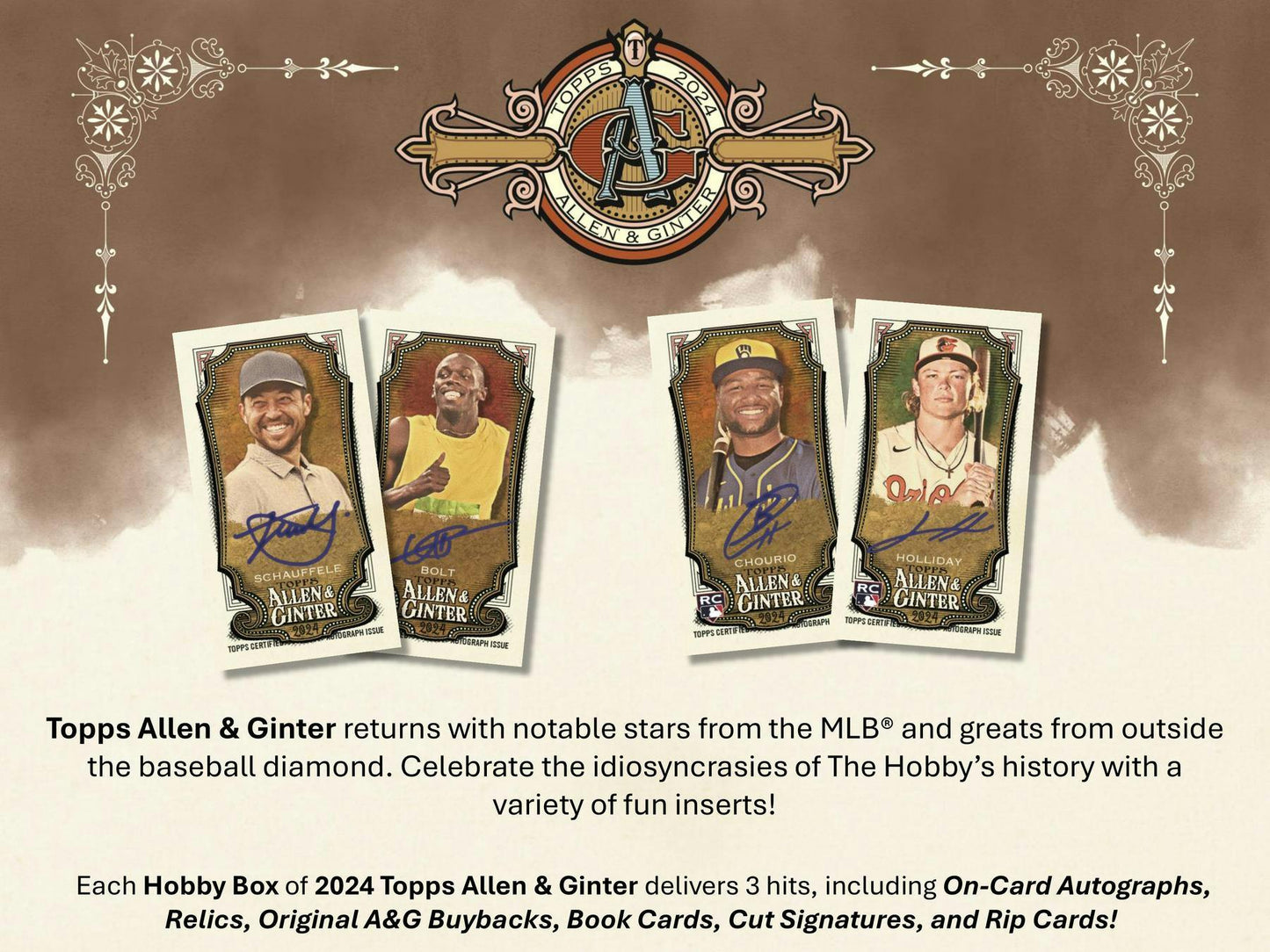 2024 Topps Allen & Ginter Baseball Trading Card Hobby Pack (8 Cards Per Pack)