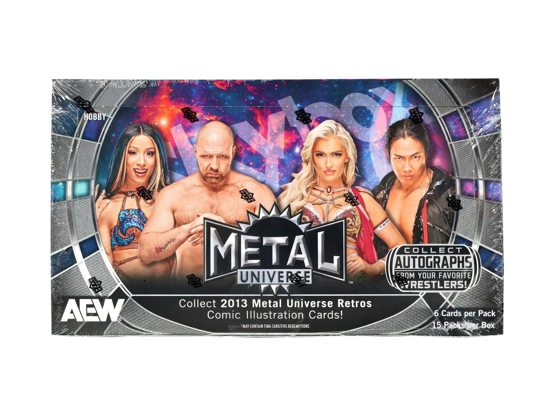 2025 Upper Deck AEW Skybox Metal Universe Wrestling Hobby Box