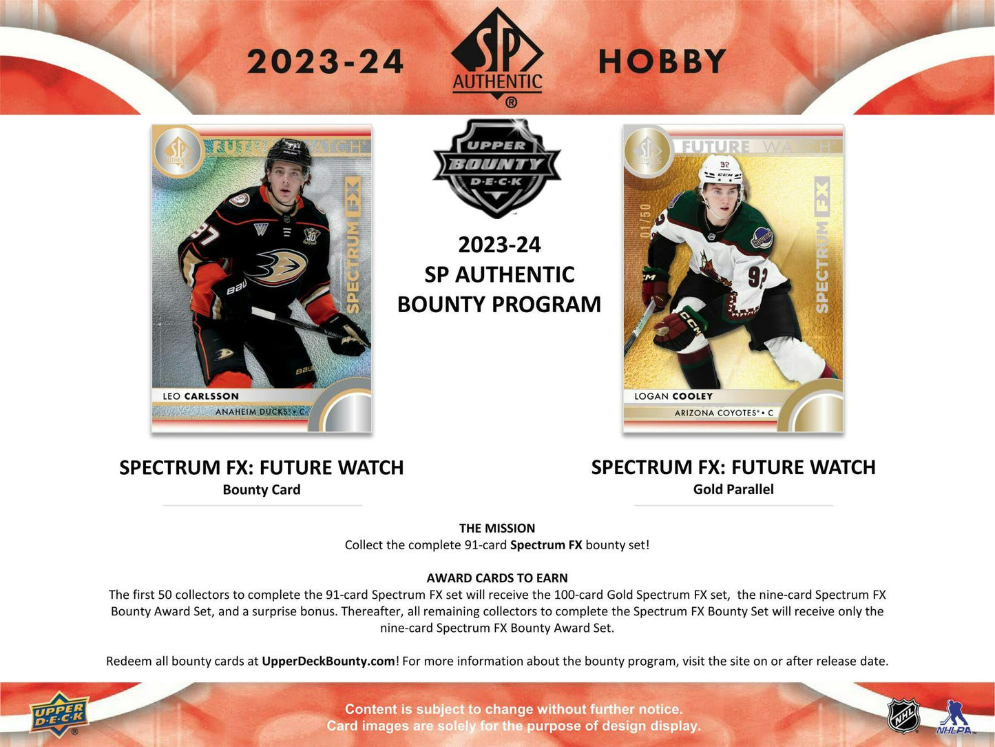 2023-24 Upper Deck Hockey SP Authentic, Hobby Box