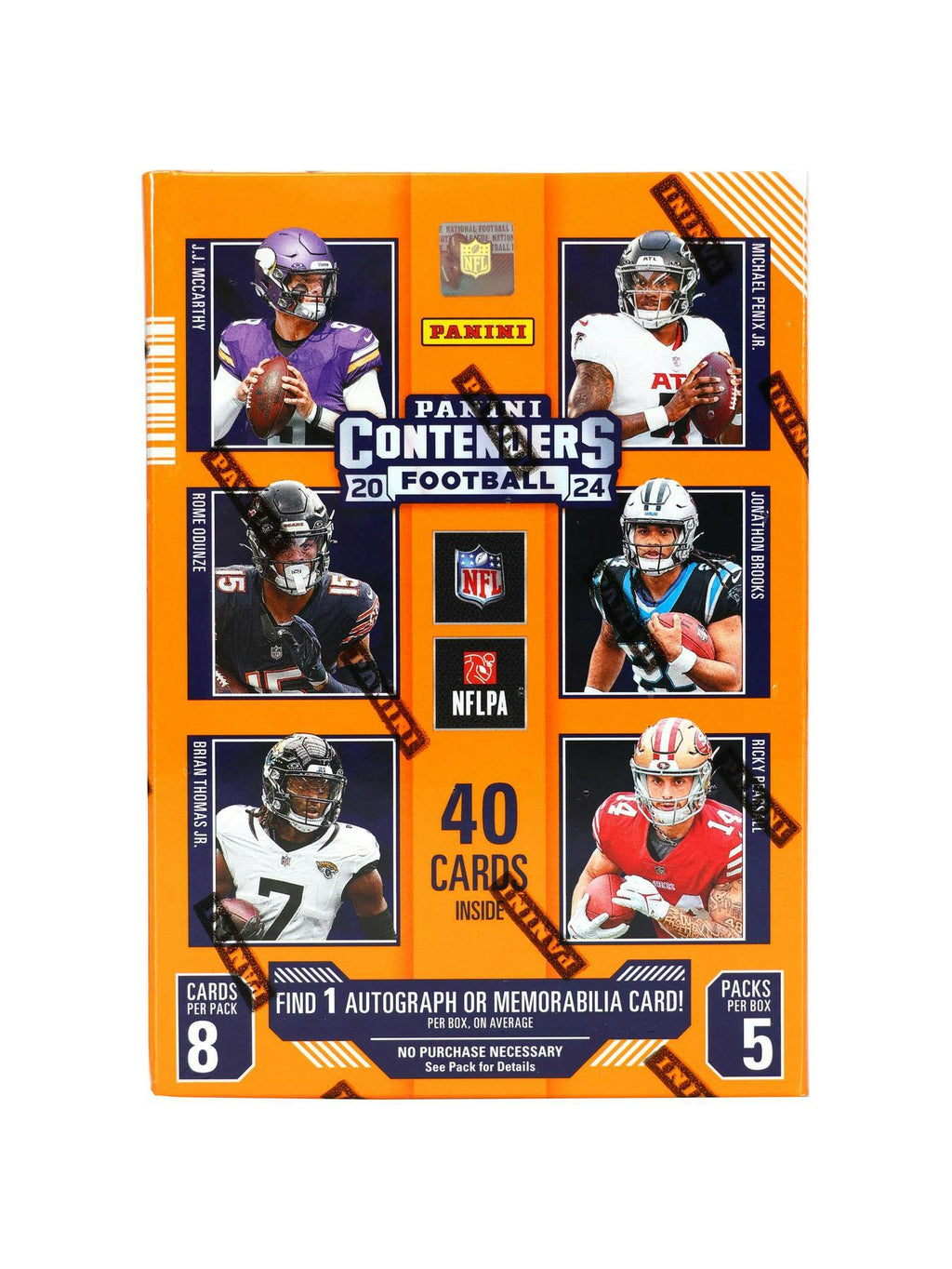 2024 Panini Contenders Football 5-Pack Blaster Box