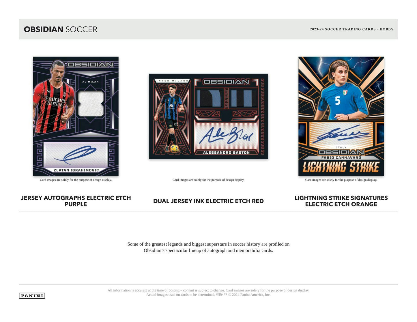 2023-24 Panini Obsidian Soccer, Hobby Box