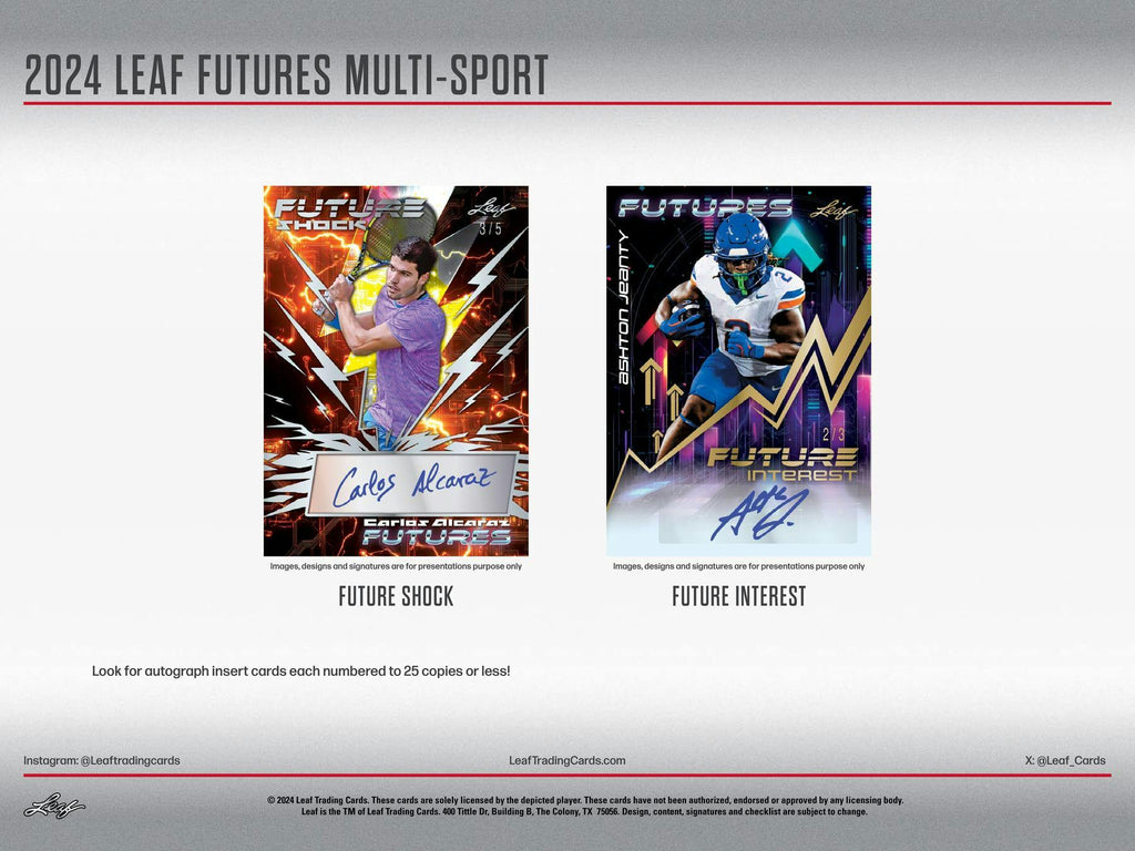 2024 Leaf Futures Multi-Sport Hobby Box