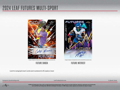 2024 Leaf Futures Multi-Sport Hobby Box