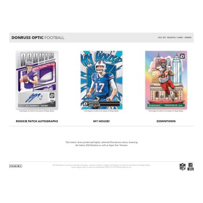 2024 Panini Donruss Optic Football Hobby Box (4/23)