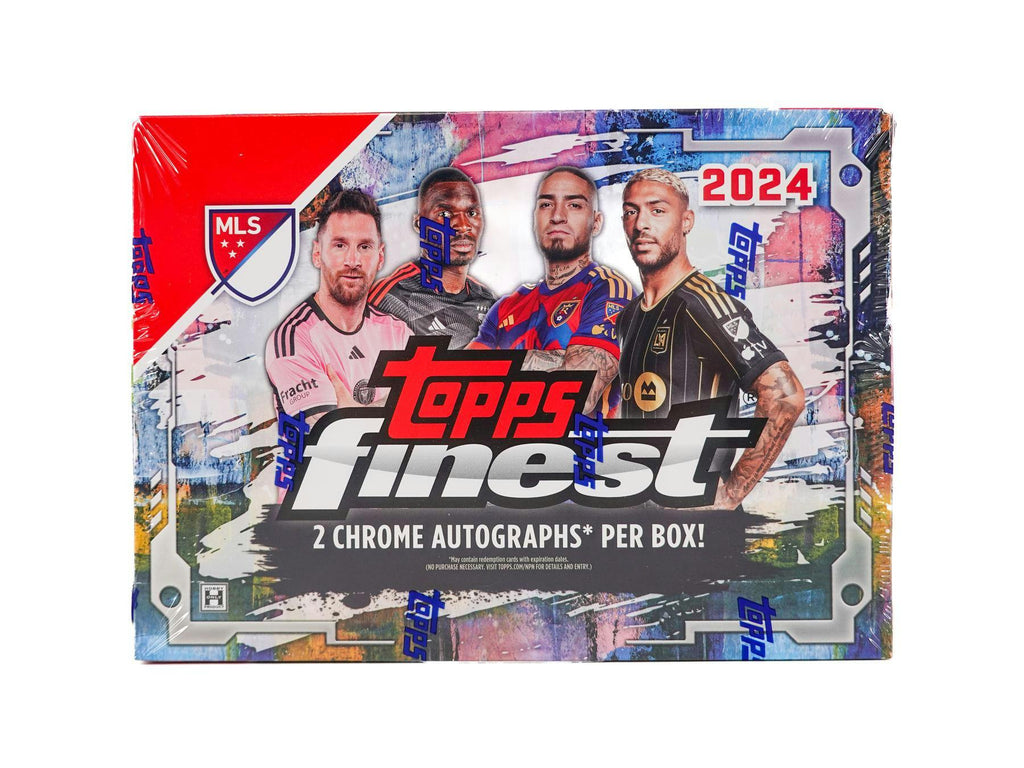2024 Topps Finest MLS Soccer Hobby Breaker Box (4/3)