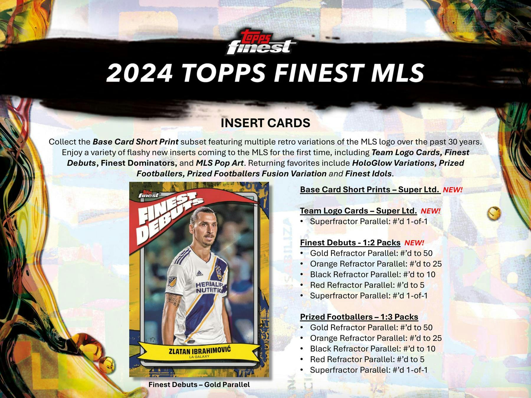 2024 Topps Finest MLS Soccer Hobby Breaker Box (4/3)