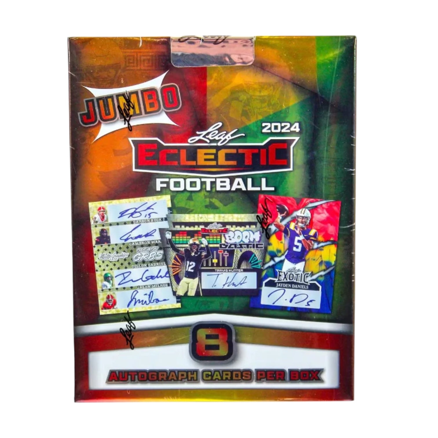 2024 Leaf Eclectic Football Jumbo Box (3/15)