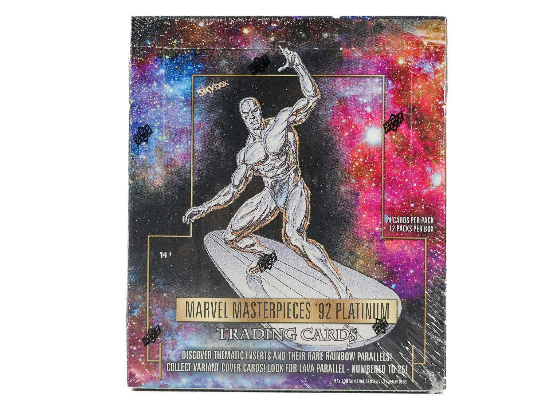 2024 Upper Deck Marvel Masterpieces '92 Platinum Hobby Box