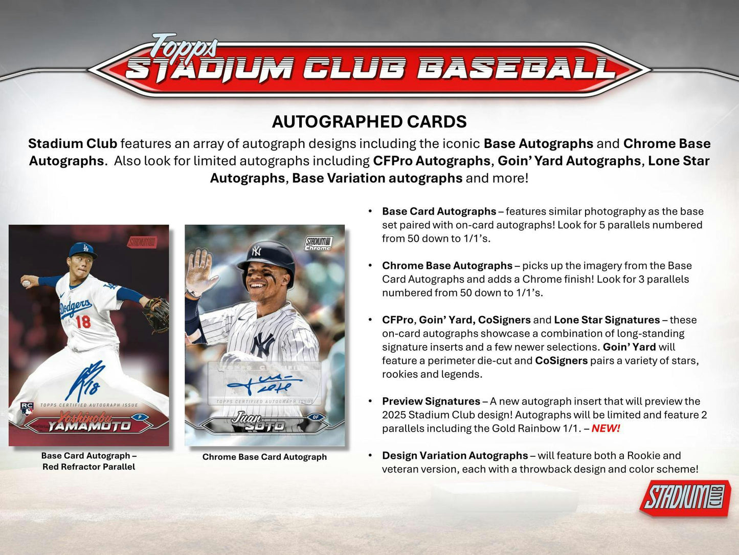 2024 Topps Stadium Club Baseball, Hobby Pack