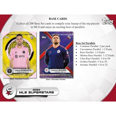 2024 Topps MLS Superstars Soccer Hobby Pack