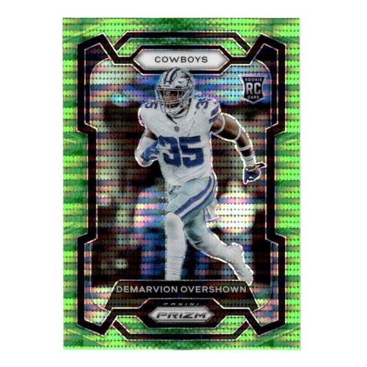 2024 Panini Contenders Optic Demarvion Overshown #161 (Green Pulsar 15/30)