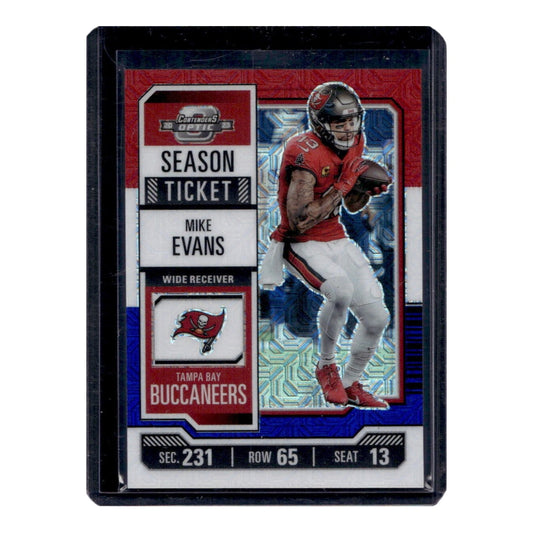 2024 Panini Contenders Optic Mike Evans #54 (Red/White/Blue 3/13)