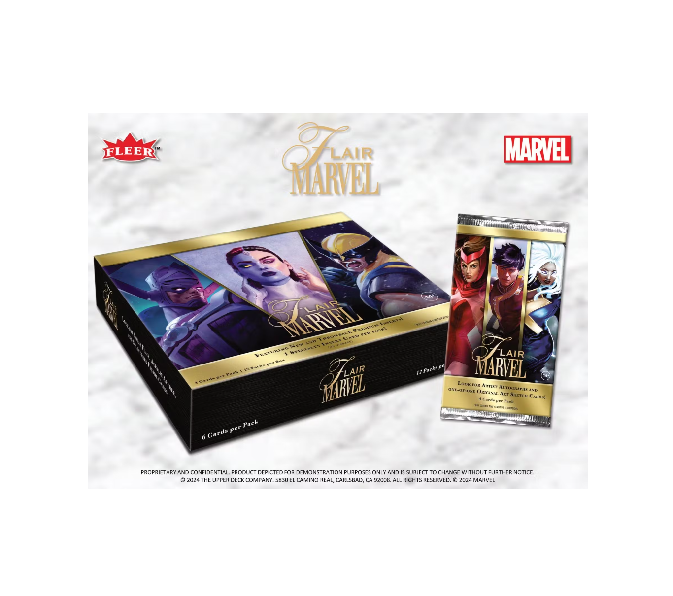 2024 Upper Deck Marvel Flair, Hobby Pack