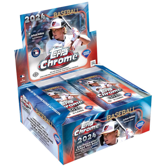 2024 Topps Chrome Update Series Baseball, Jumbo Pack