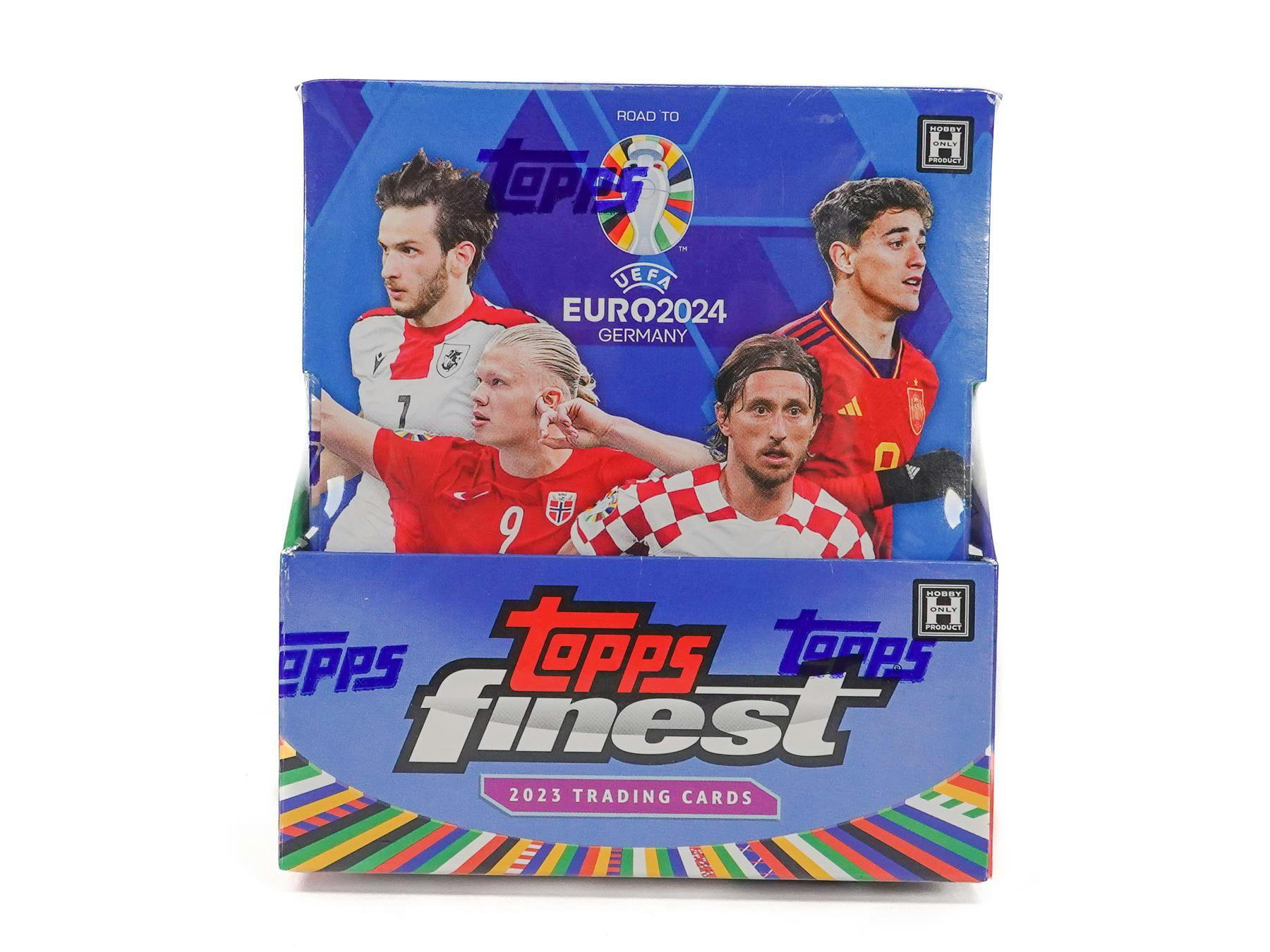 2023-24 Topps Finest Road to UEFA Euro Soccer Hobby Pack