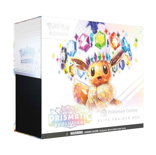 Pokémon TCG: Scarlet & Violet Prismatic Evolutions Pokemon Center Elite Trainer Box (1/17/25)