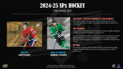 2024-25 Upper Deck SPx Hockey Hobby Box (4/9)