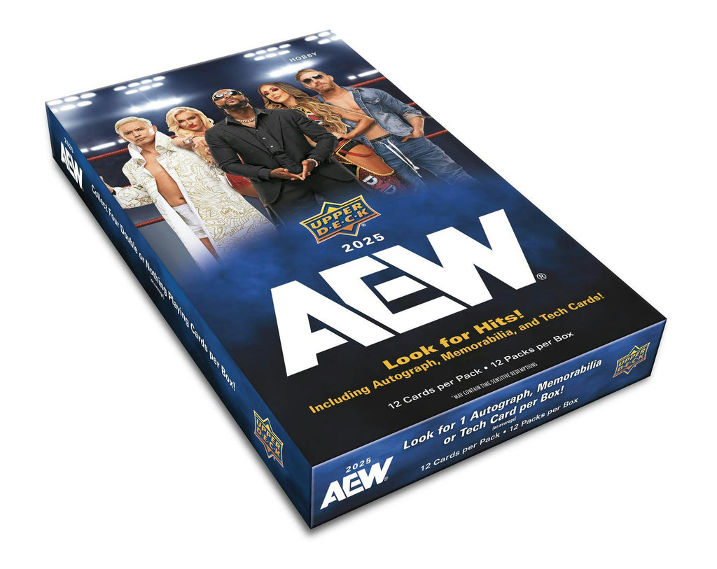2025 Upper Deck AEW All Elite Wrestling Hobby Box (4/9)