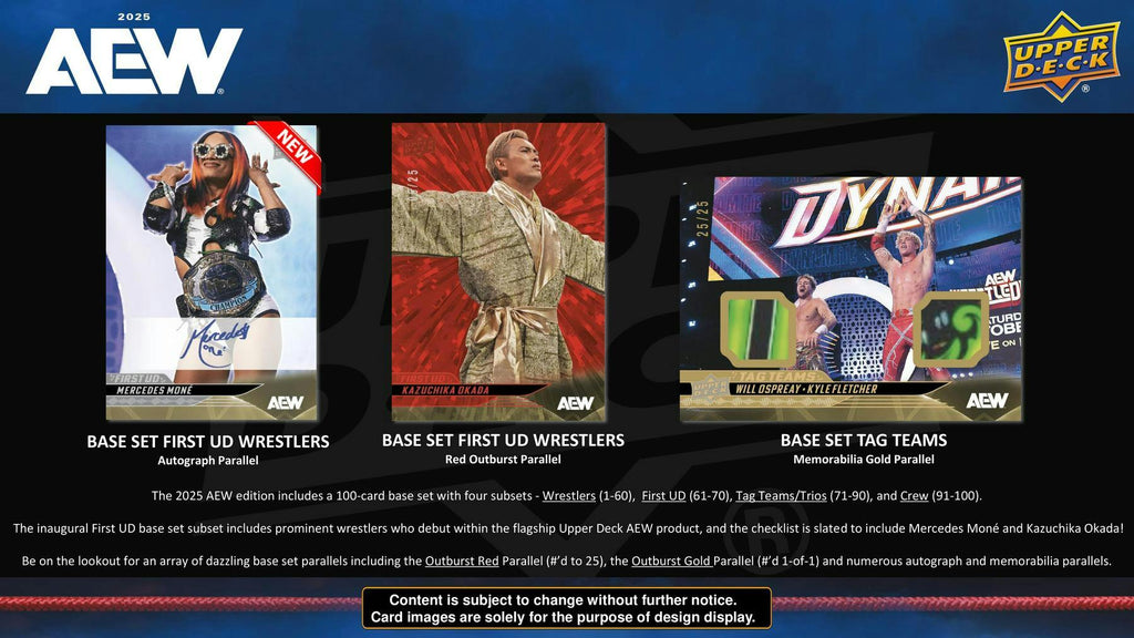 2025 Upper Deck AEW All Elite Wrestling Hobby Box (4/9)