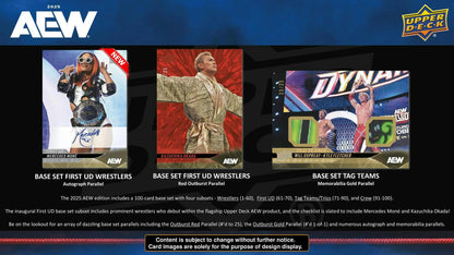 2025 Upper Deck AEW All Elite Wrestling Hobby Box (4/9)