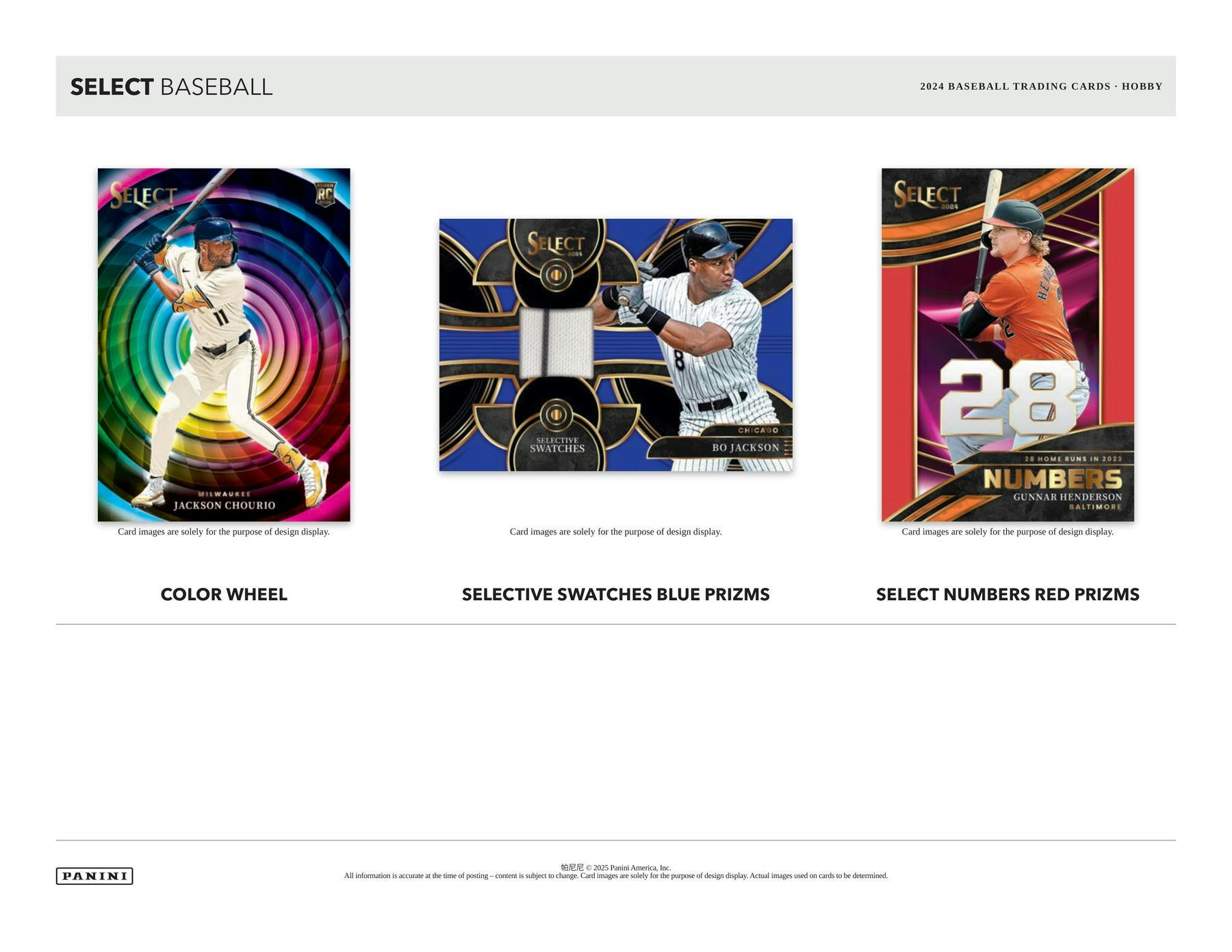 2024 Panini Select Baseball Hobby Pack (4/9)