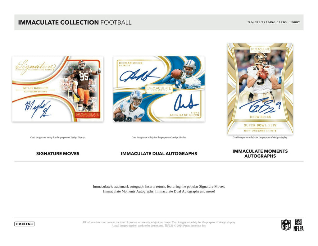 2024 Panini Immaculate Football Hobby Box