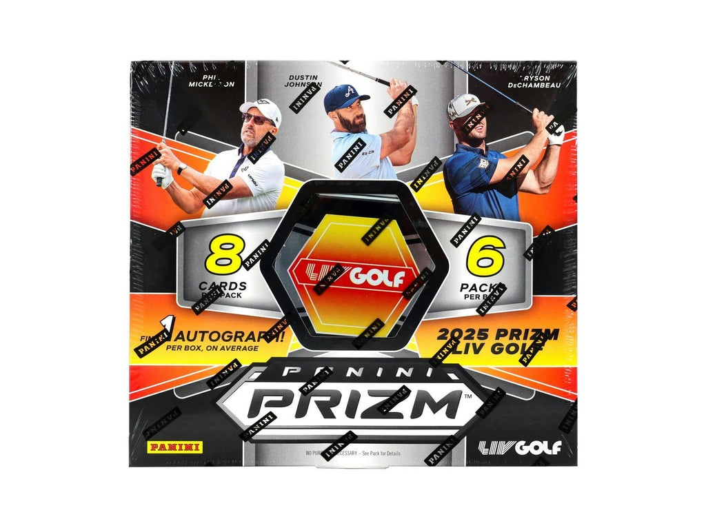 2025 Panini Prizm LIV Golf Hobby Box (8/22)