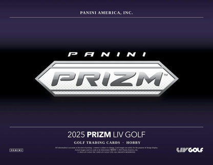 2025 Panini Prizm LIV Golf Hobby Box (8/22)