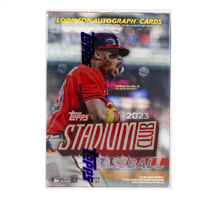 2023 Topps Stadium Club Baseball, Blaster Box